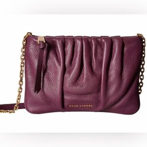 MARC JACOBS RUCHED CHAIN CROSSBODY